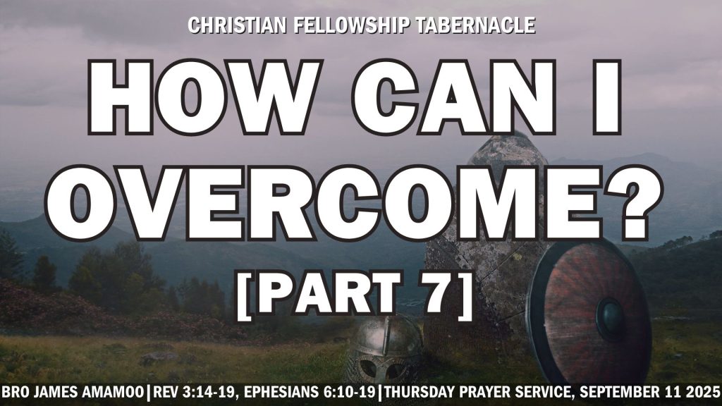 How Can I Overcome? Pt.7
