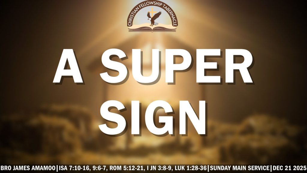 A Super Sign