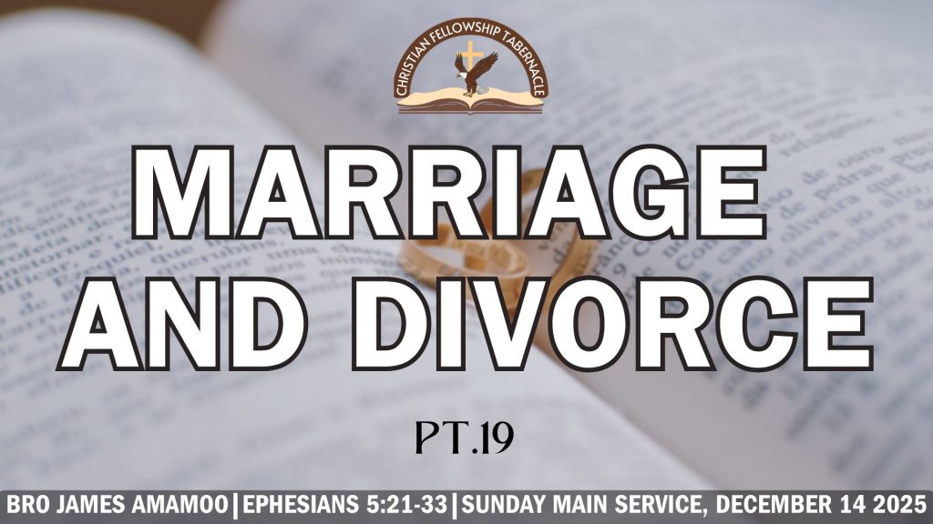 Marriage and Divorce Pt.19