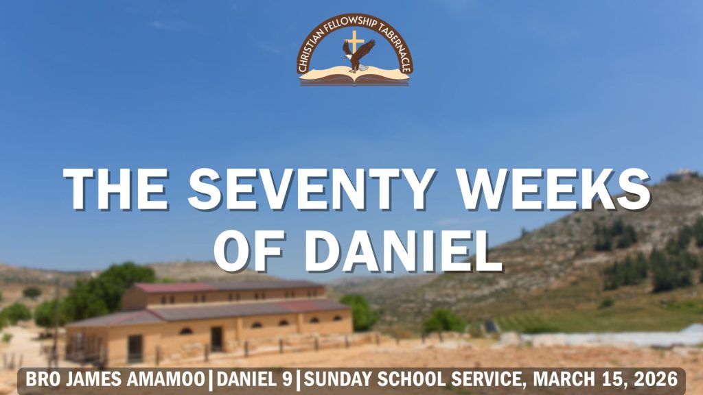 The Seventy Weeks of Daniel- Pt.7