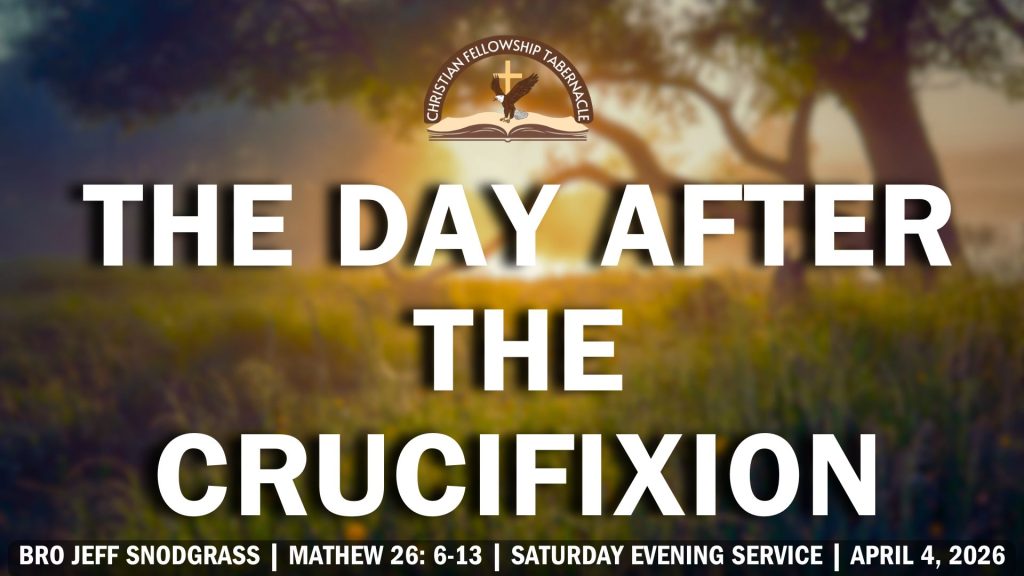 The Day After the Crucifixion