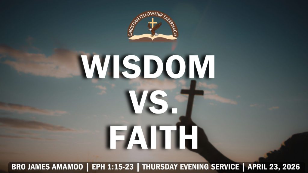 Wisdom Vs. Faith