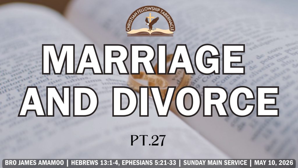 Marriage and Divorce Pt.27