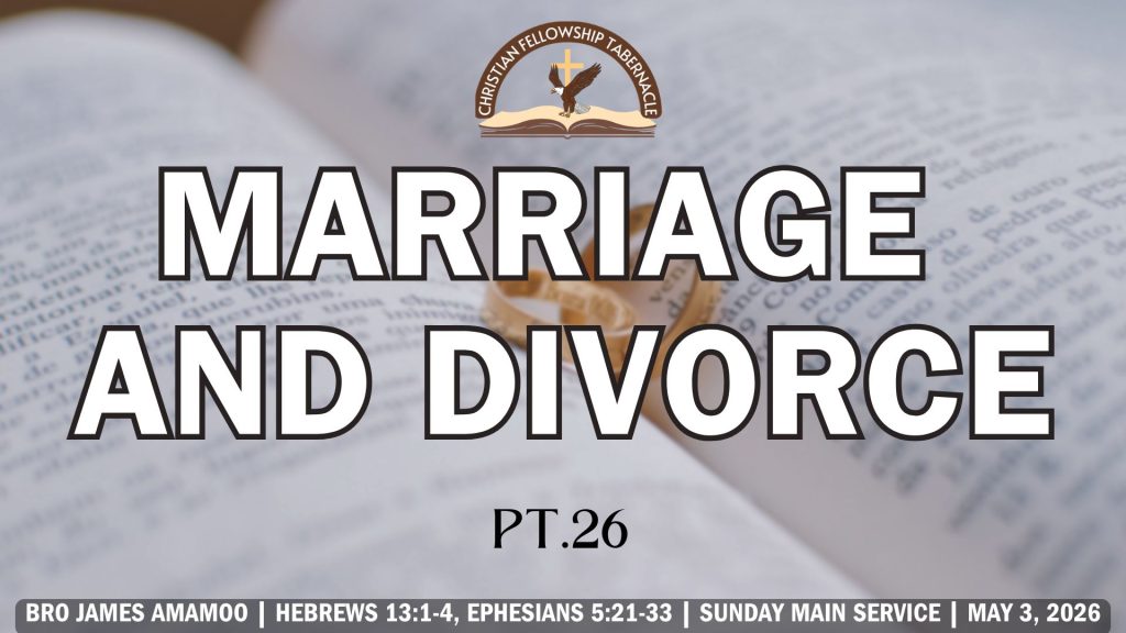 Marriage and Divorce Pt.26