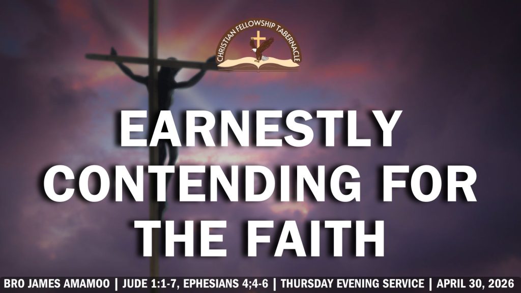 Earnestly Contending For the Faith