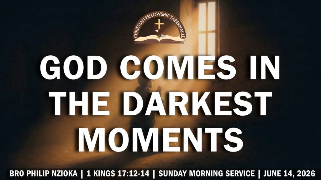 God Comes In The Darkest Moments