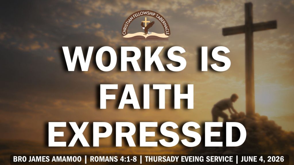 Works is Faith Expressed