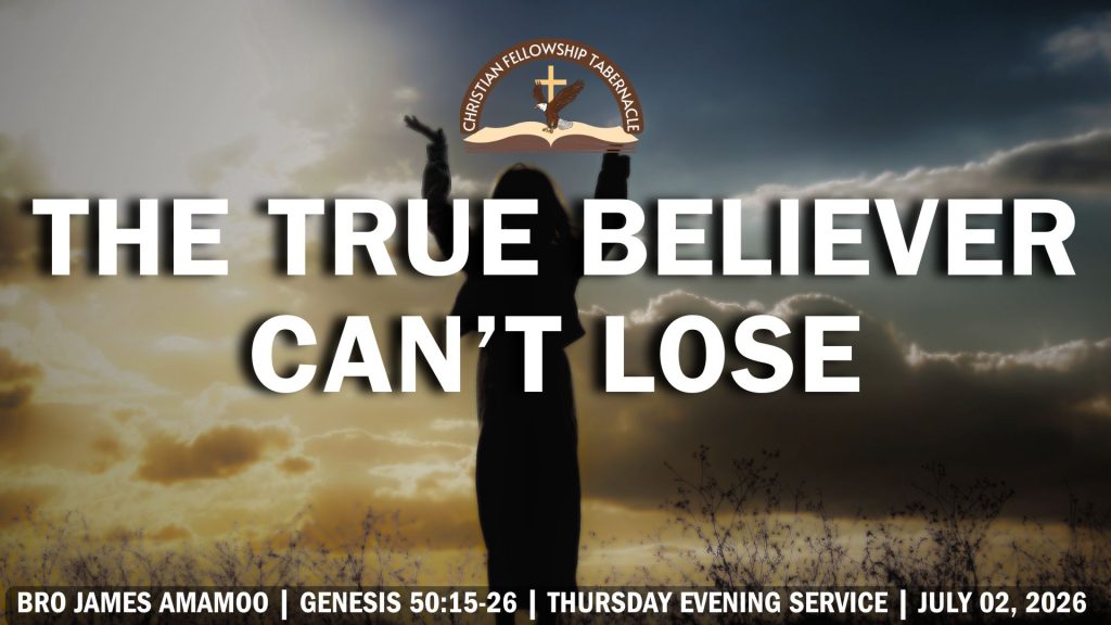 The True Believer Can’t Lose