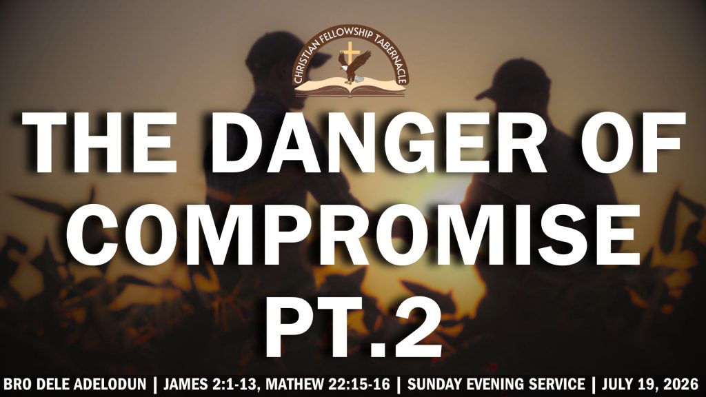 The Danger of Compromise Pt.2