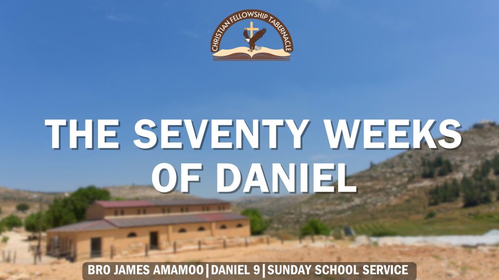 Seventy Weeks of Daniel Pt.25